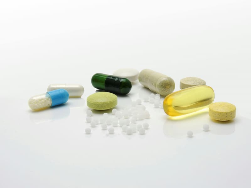 pillole di varie forme e colori