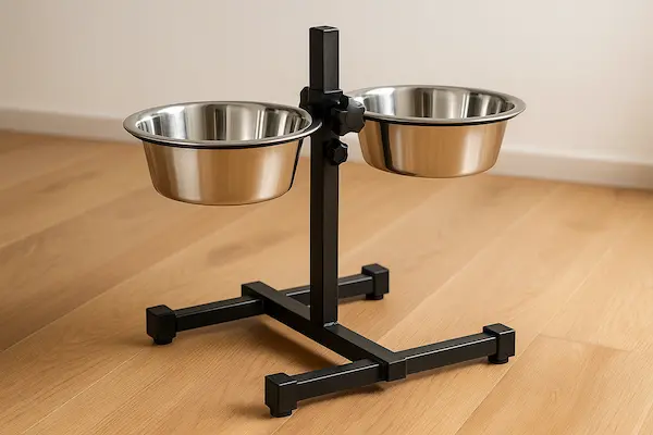 portaciotole rialzato per cani
