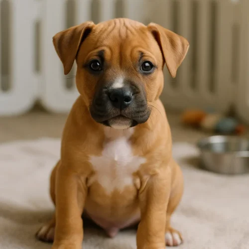 bellissimo cucciolo di amstaff